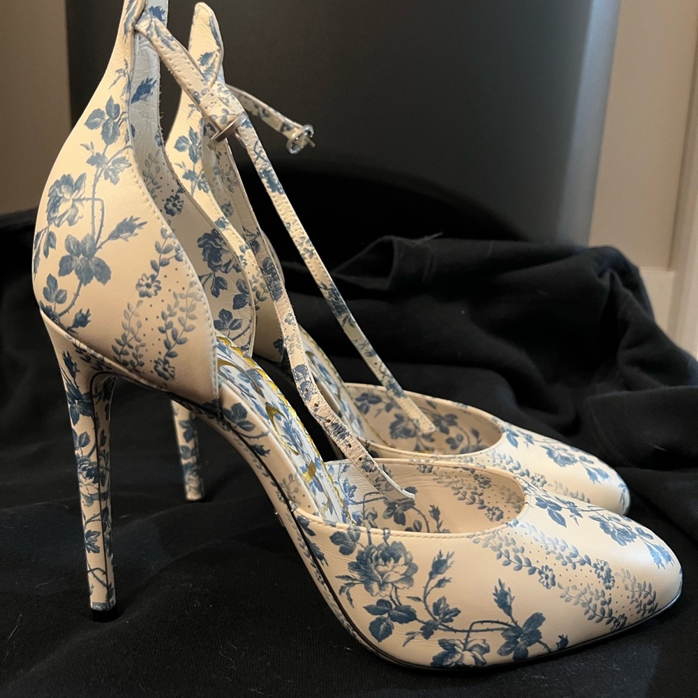 Gucci Floral Heels